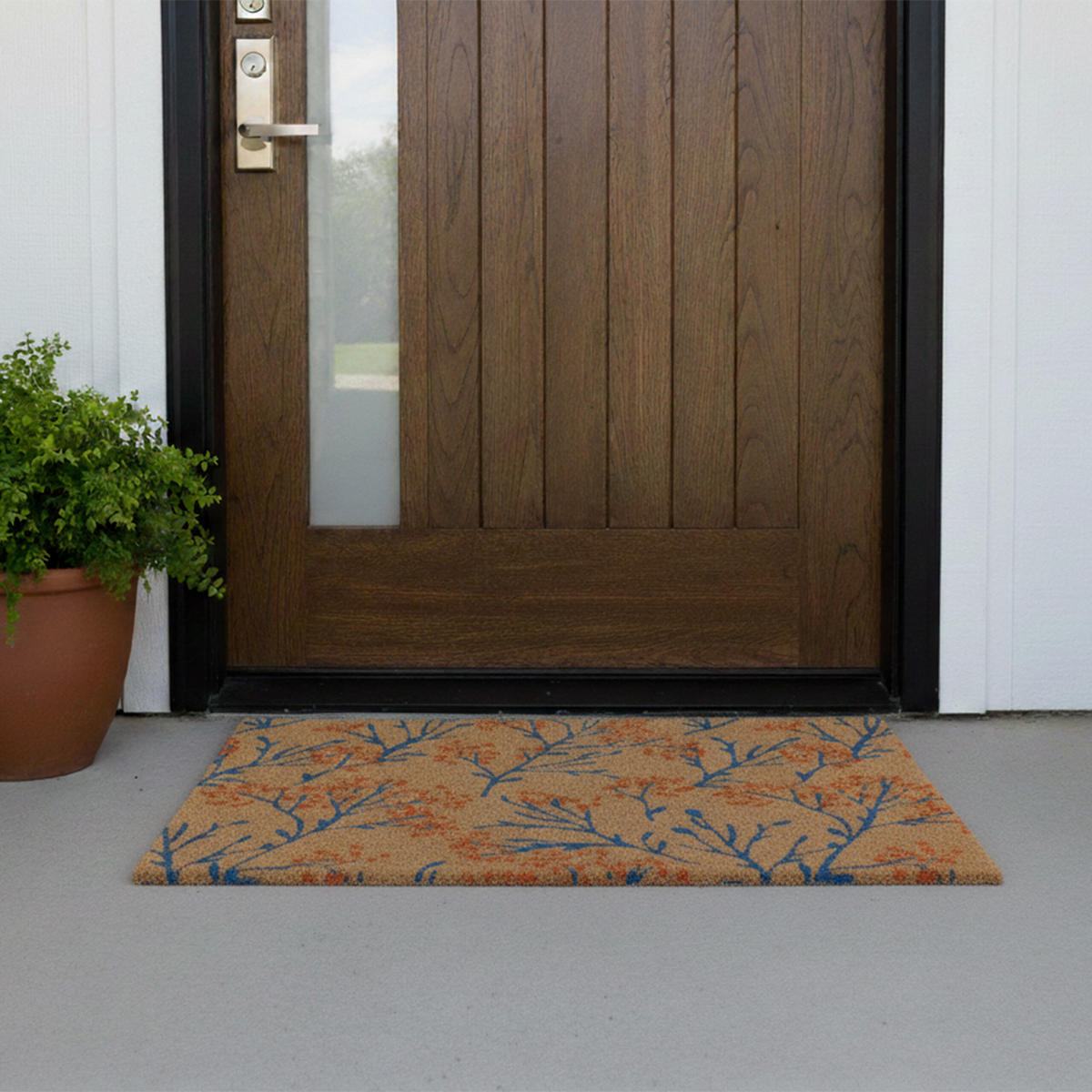 ROHOŽ - viacfarebná, textil/plast (80/50cm) - Relaxdays