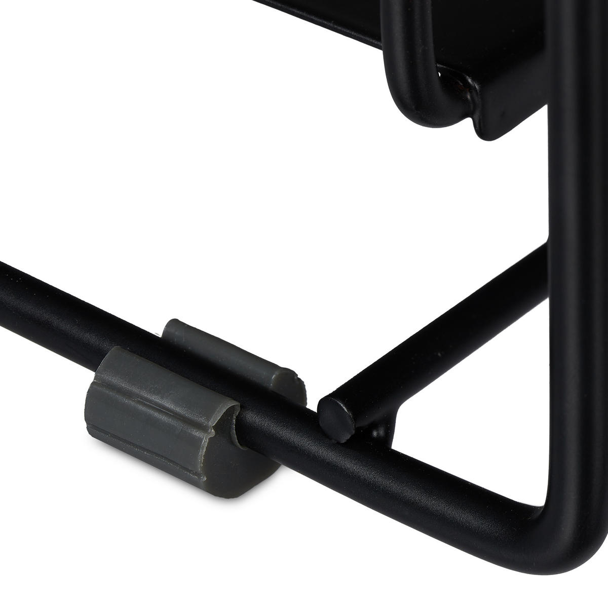 SCHUBLADENREGAL - Schwarz, Metall (25/39.5/40.5cm) - Relaxdays