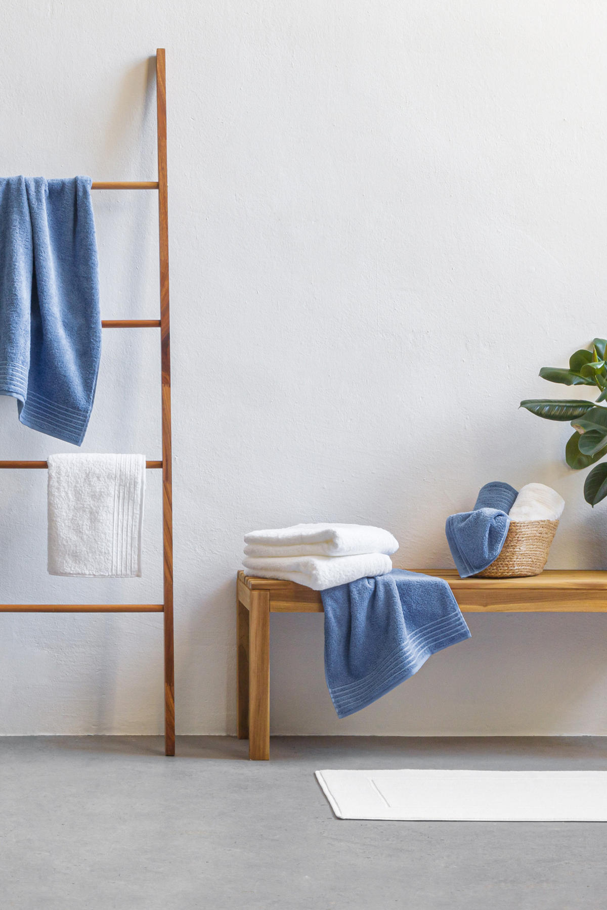 HANDTUCH NEW CLASSIC - Grau, Textil (50/100cm) - MÖVE