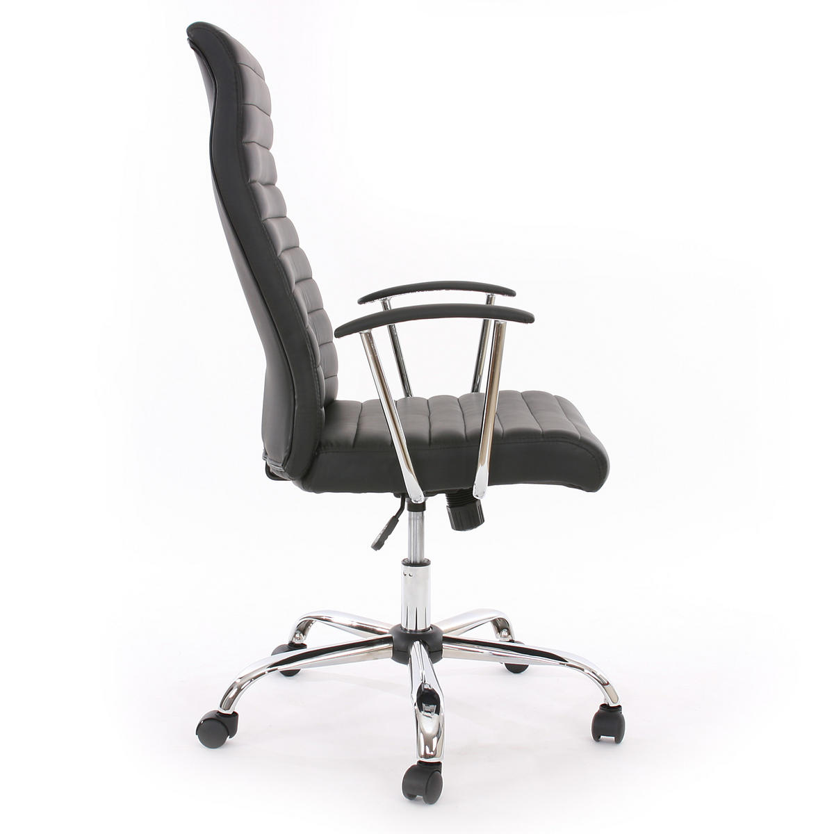 BÜROSTUHL Schwarz - Schwarz, Textil (68/117/71cm) - MCW
