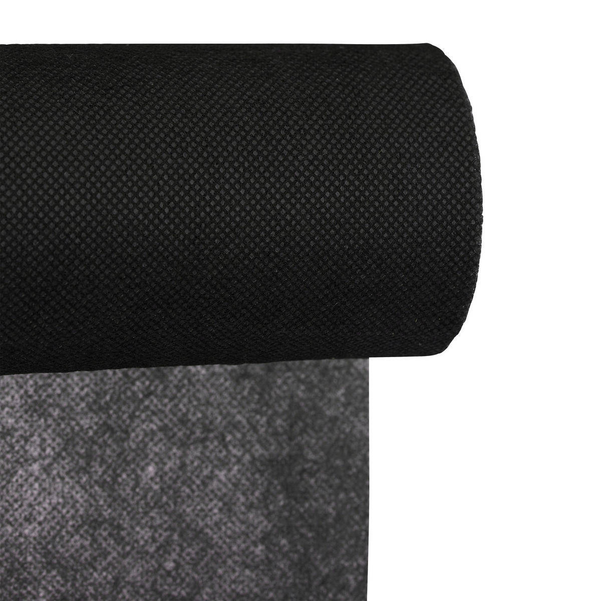 UNKRAUTVLIES - Schwarz, Kunststoff (150/0.1/500cm) - Relaxdays