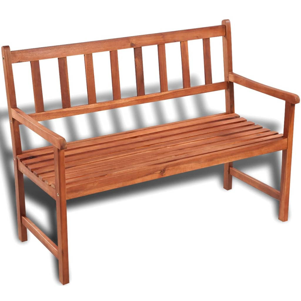 furnicato Gartenbank Braun 120x90x50 cm