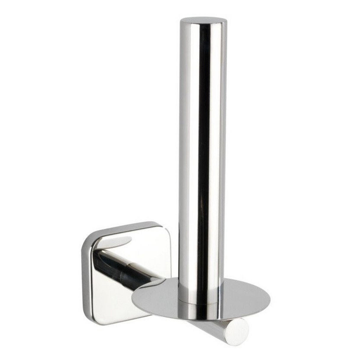 TOILETTENPAPIERHALTER silbern Mezzano 12,5/7,5/18,5 cm - Silberfarben, Metall (7.5/18.5/12.5cm) - Wenko
