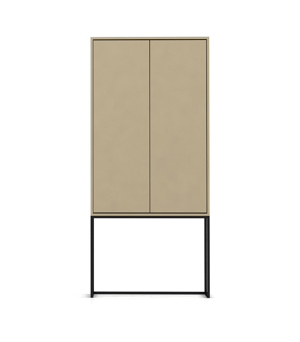 RNT By Really Nice Things Highboard Taupe 75x164x30 cm