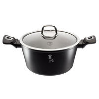 TOPF Schwarz 20/20/10 cm BH1851 - Schwarz, Metall (20cm) - Berlinger Haus