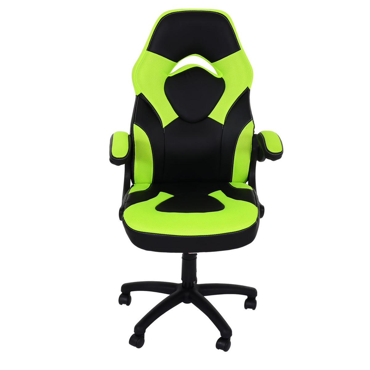 BÜROSTUHL Schwarz, Grün - Schwarz/Grün, Textil (62/116/57cm) - Jamb
