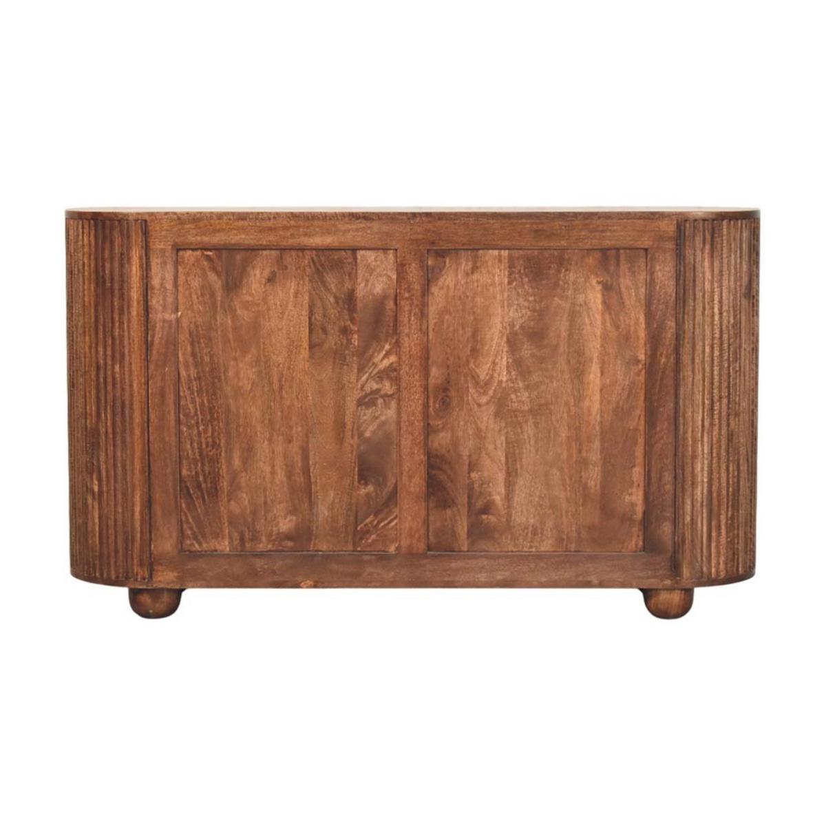 KOMMODE mit Roasted-Almond-Finish, 6 Schubladen, T-Bar-Griffe, geröstetes Braun - Goldfarben/Braun, Holz/Metall (135/79/35cm) - Artisan Furniture