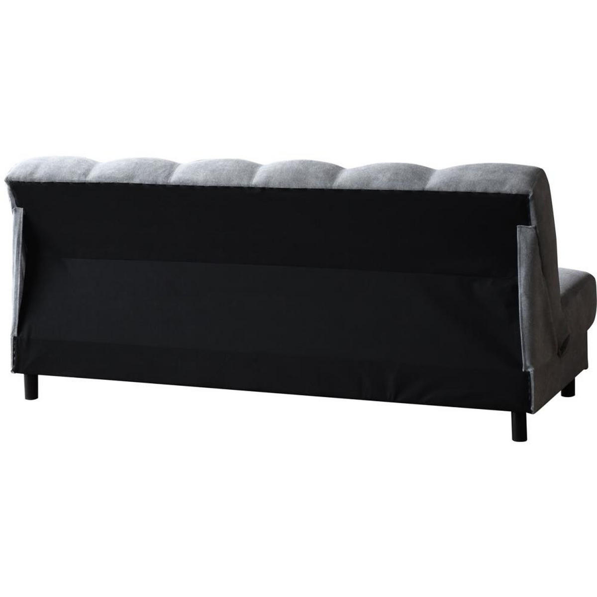 3-SITZER SOFA Simon hellgrau - Hellgrau, Textil (195/88/88cm) - Beautysofa