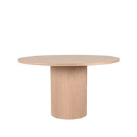 ESSTISCH Oliva Beige 130/130/75 cm - Beige, Holz (130/130/75cm) - LABEL51