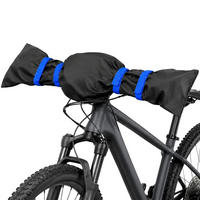 LENKERSCHUTZHÜLLE Ebike Transportschutz Blau - Blau, Textil (23/1/91cm)