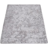 HOCHFLORTEPPICH 140/200 cm Silky 591 - Silberfarben, Textil (140/200cm) - Paco Home