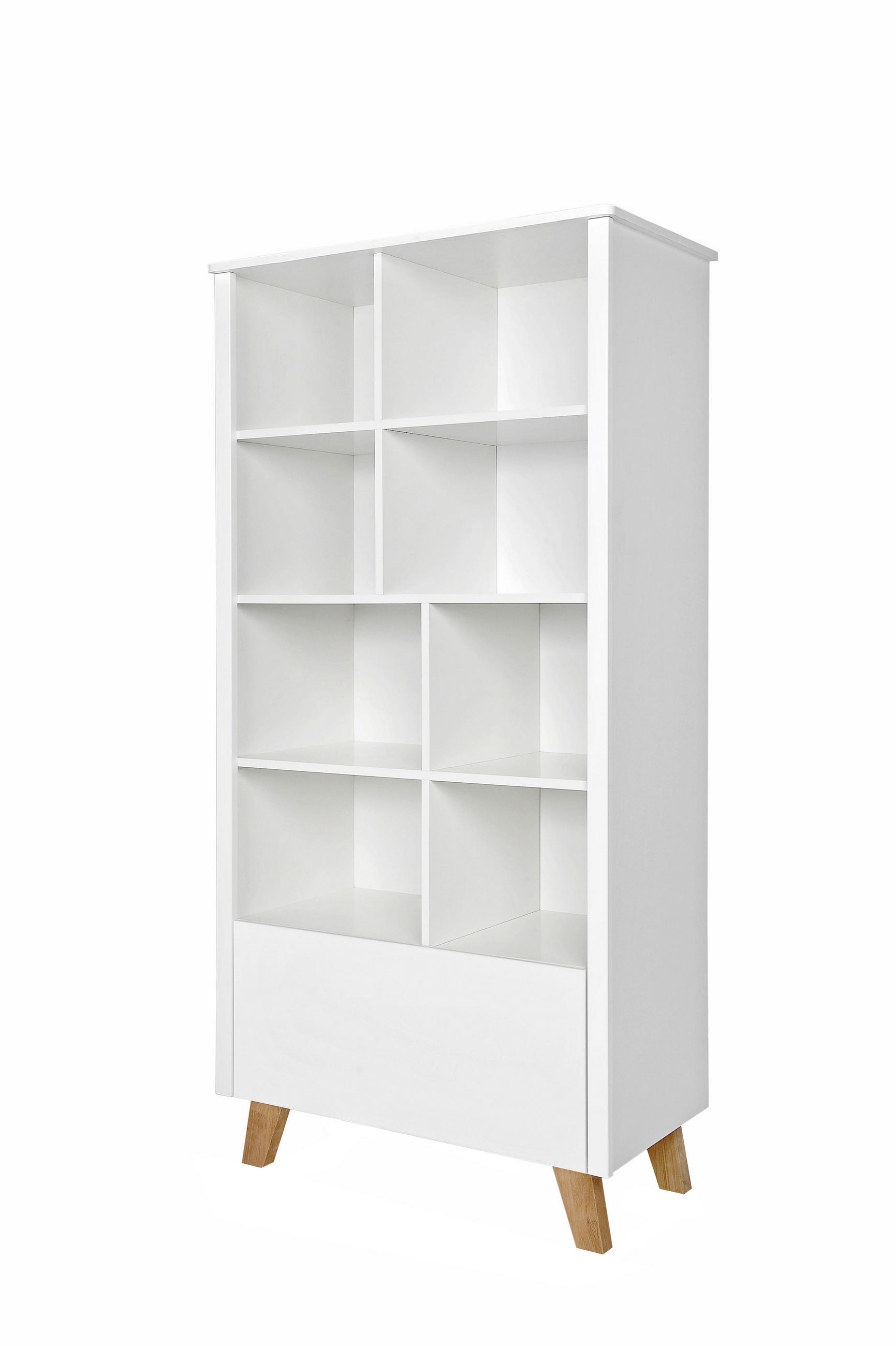 KINDERREGAL Zara - Weiß, Holzwerkstoff (85.5/176/44.5cm) - RAUMHIRSCH FURNITURE