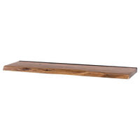 WANDBOARD - Akazie massiv - Akaziefarben, Holz (110/3.5/23cm) - home24