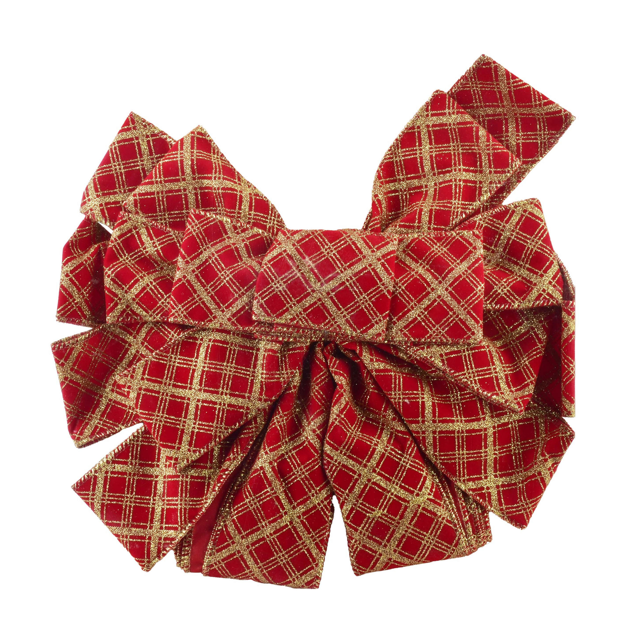 SCHLEIFE Santa Lila Hellrot 32x32x130 cm Kunststoff - Hellrot, Kunststoff (32/130/32cm) - Mondex