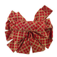 SCHLEIFE Santa Lila Hellrot 32x32x130 cm Kunststoff - Hellrot, Kunststoff (32/130/32cm) - Mondex