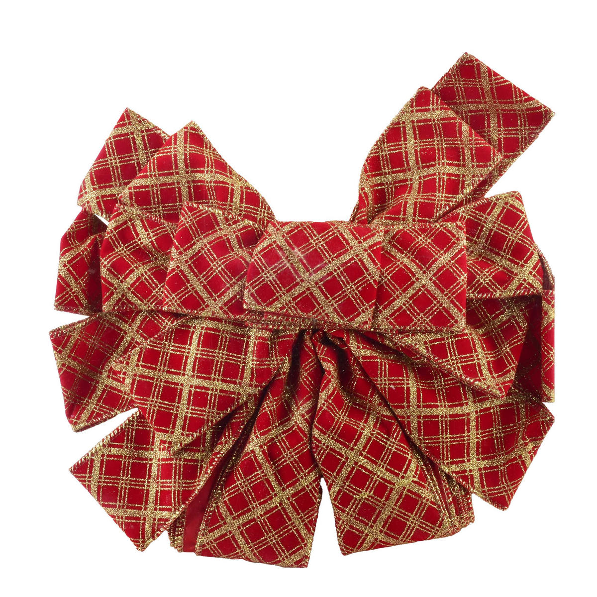 SCHLEIFE Santa Lila Hellrot 32x32x130 cm Kunststoff - Hellrot, Kunststoff (32/130/32cm) - Mondex