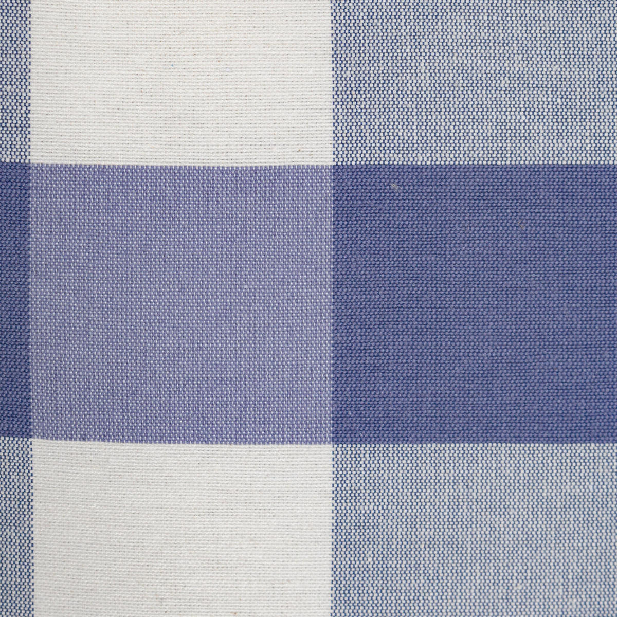 KOPFTEIL Gepolstertes Vichy-Stoff Blau 145/52/3 cm LAREDO - Blau, Textil (145/52/3cm) - RNT By Really Nice Things