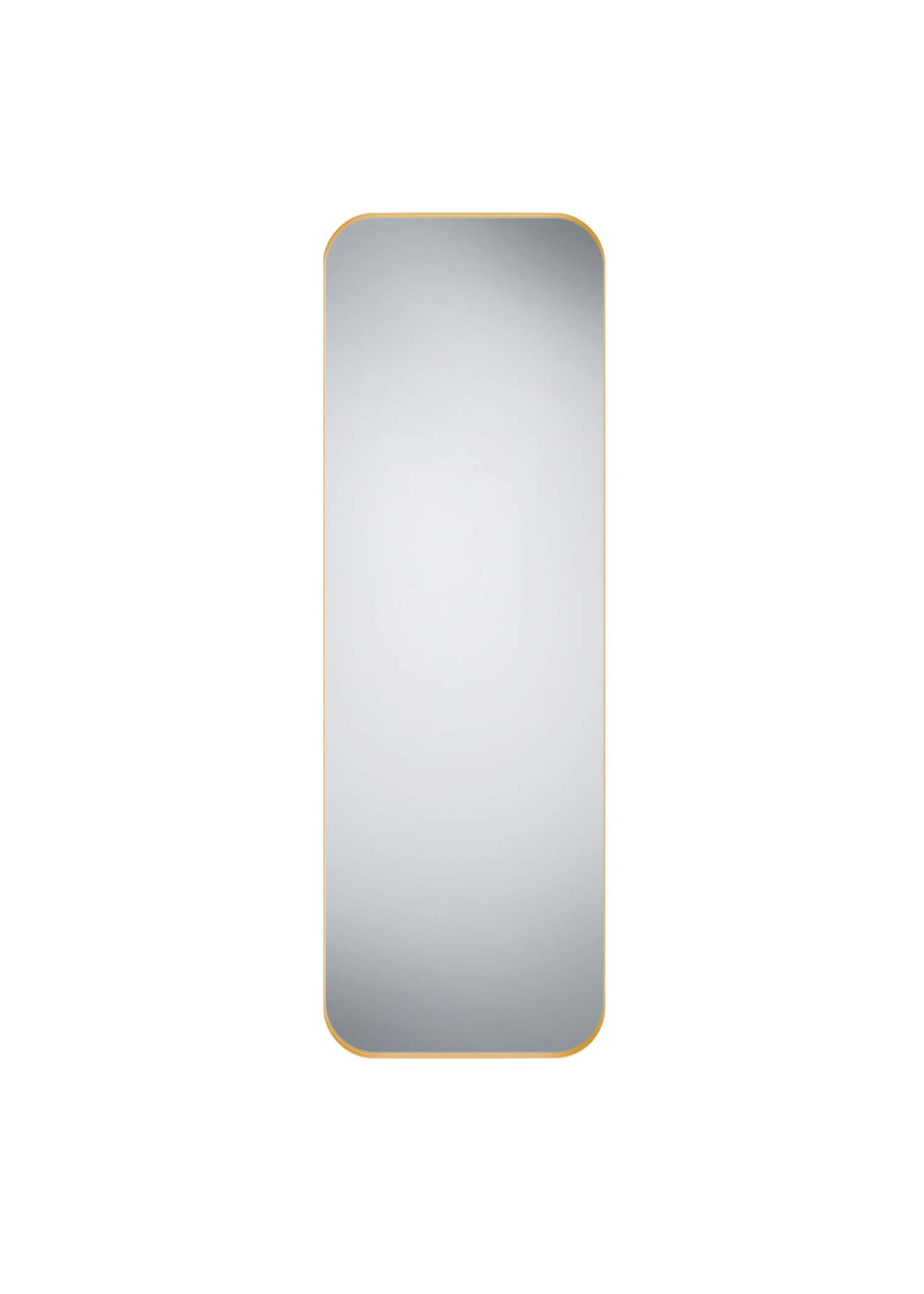 WANDSPIEGEL Britney Gold - 50 x 150cm - Goldfarben, Metall (50/150/2cm) - Niermann