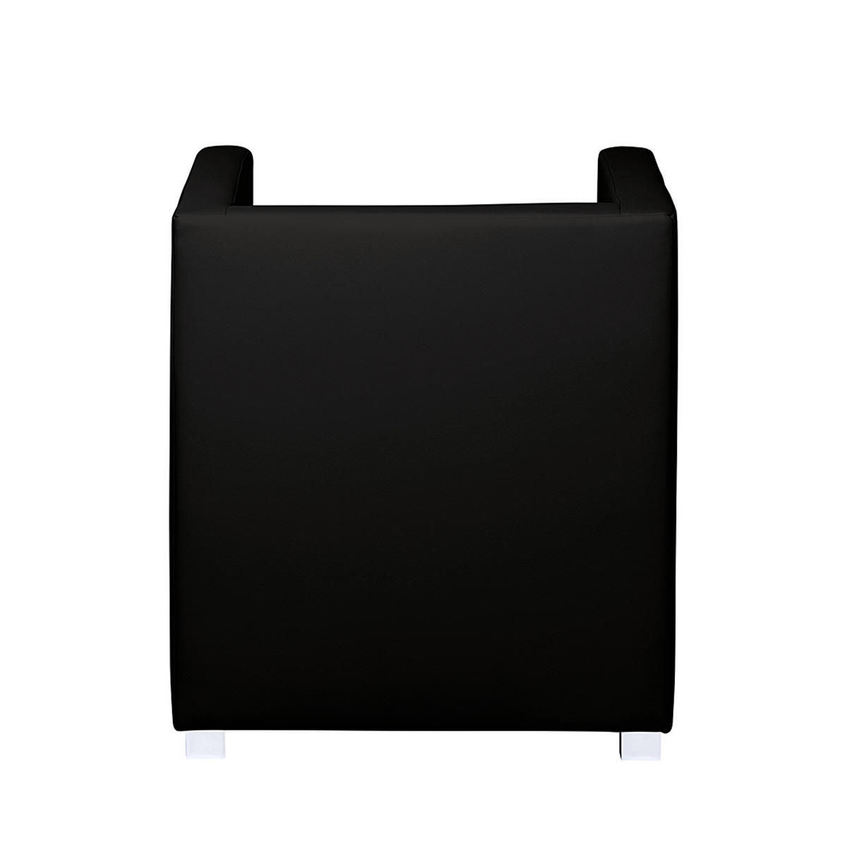 COCKTAILSESSEL - Schwarz, Kunststoff/Textil (63/71/64cm) - home24