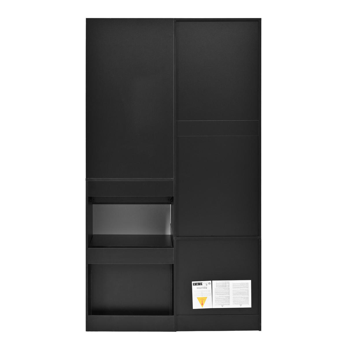 SCHMINKSCHRANK Spiegel Hocker Schubladen MDF Schlafzimmer 170cm - Multicolor, Holzwerkstoff (90/160/50.5cm) - FLIEKS