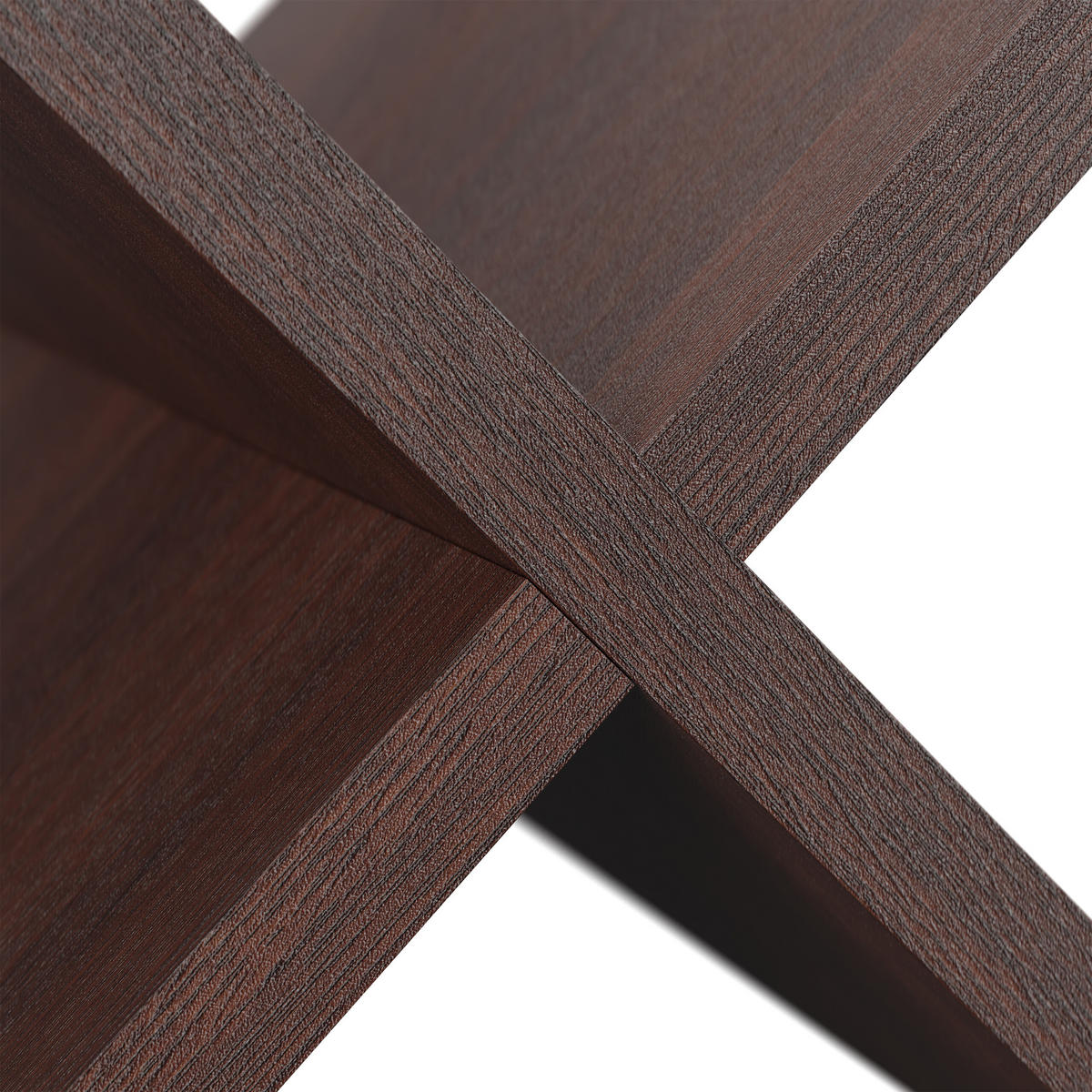 ZEITUNGSSTÄNDER - Dunkelbraun, Holz (32/25.5/29cm) - Relaxdays