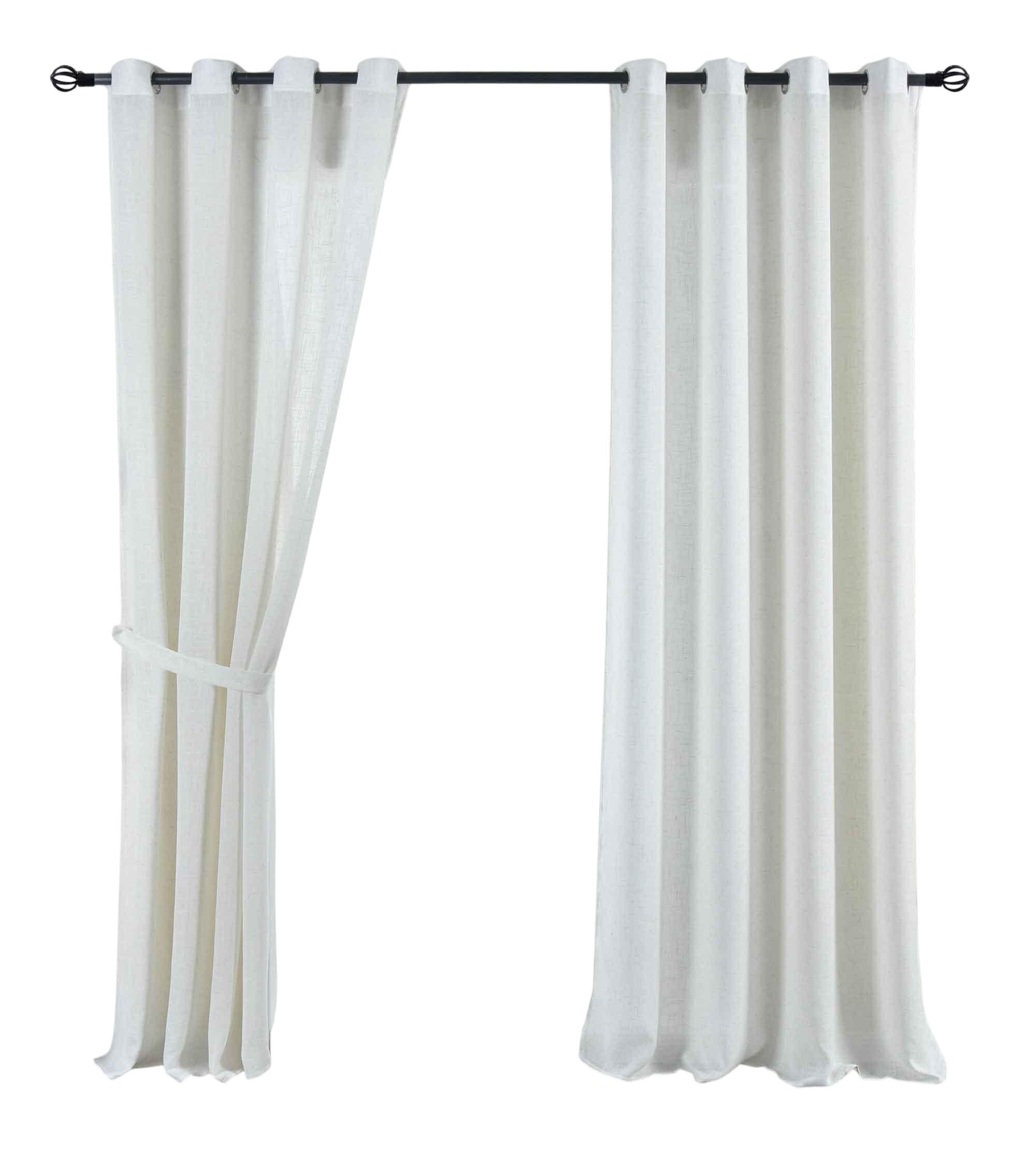 VORHANG 2ER SET »Essen« HxB 245x145 cm Beige - Beige, Textil (145/245cm) - Gardinenbox