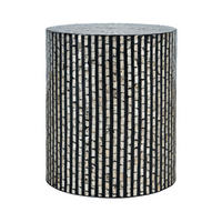 BEISTELLTISCH AVOLA Schwarz 41x41x46 cm - Schwarz, Holzwerkstoff (41/41/46cm) - FURNLUX