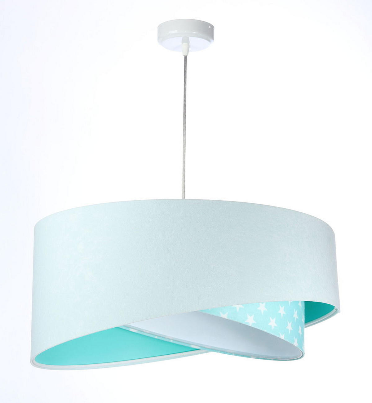 HÄNGELEUCHTE Blau 50/23 cm - Blau, Kunststoff (50/1/23cm) - ONZENO