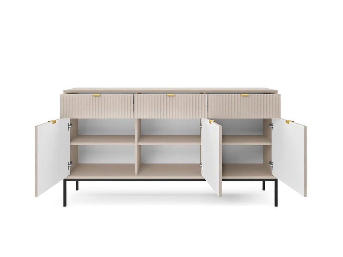 KOMMODE – KSZ154 – 154 cm – NOVA – Kaschmir - Kaschmir, Holzwerkstoff (154/83/39cm) - hi-markt