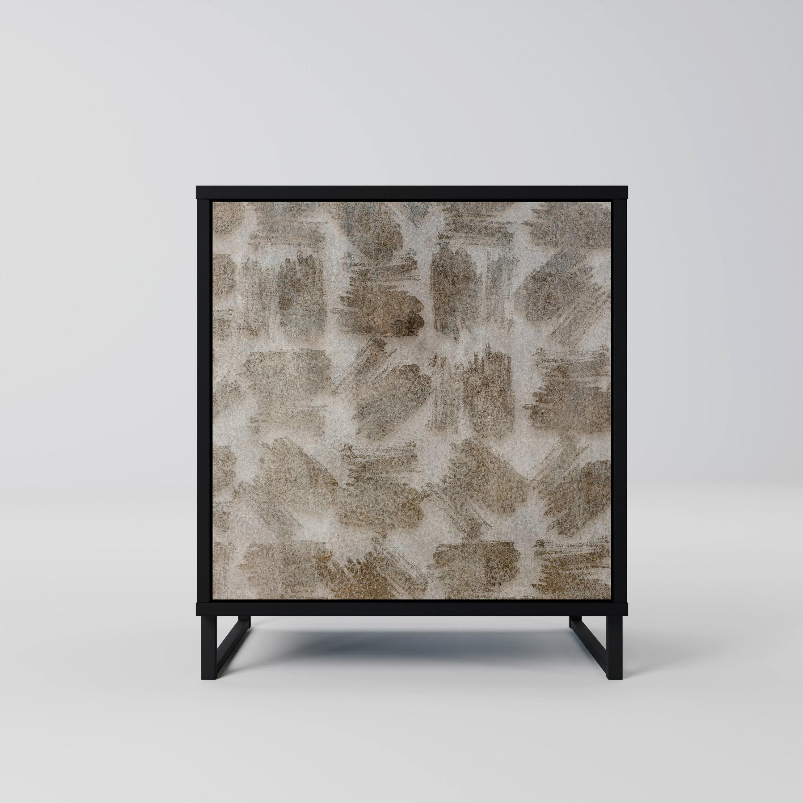 SpaceRebels Sideboard Schwarz 57.5x67.5x42 cm
