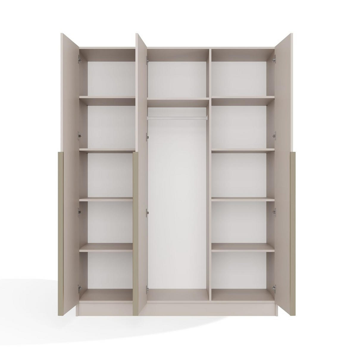 SKRIŇA NA OBLECENIE - kašmírová, kompozitné drevo (150/200/56cm) - RAUMHIRSCH FURNITURE