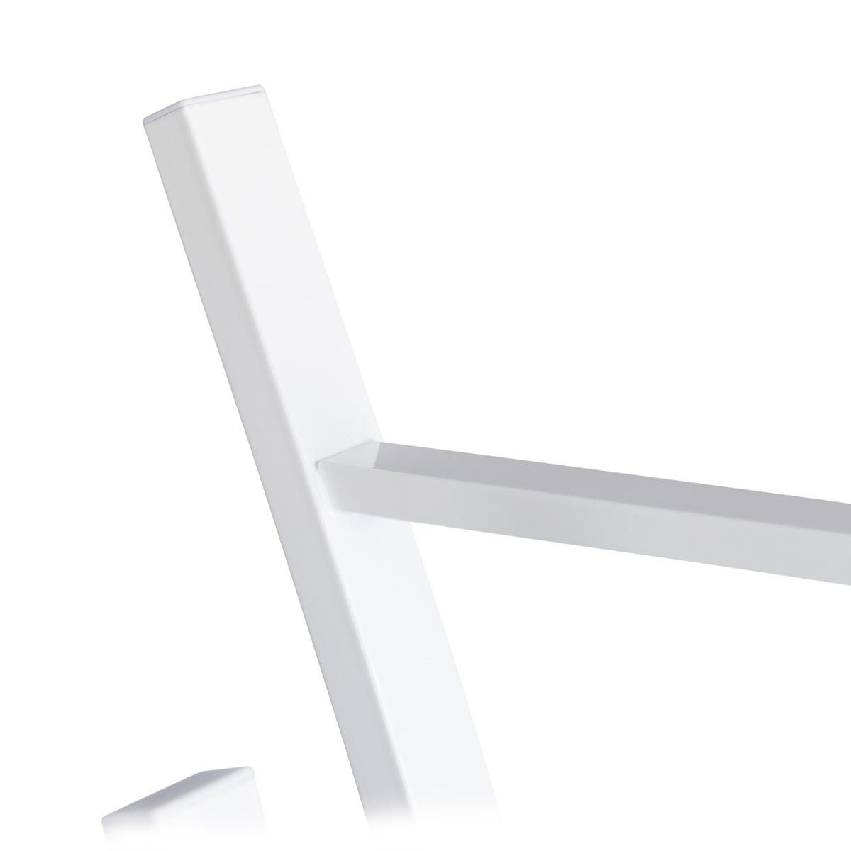 HANDTUCHSTÄNDER - Weiß, Metall (43/88/24cm) - Relaxdays