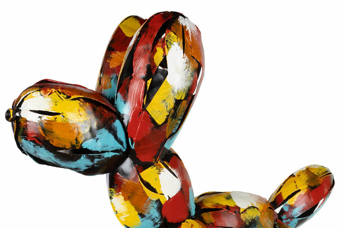 METALLSKULPTUR Bunt 58/58 cm - Multicolor, Metall (4/58/22cm) - KUNSTLOFT