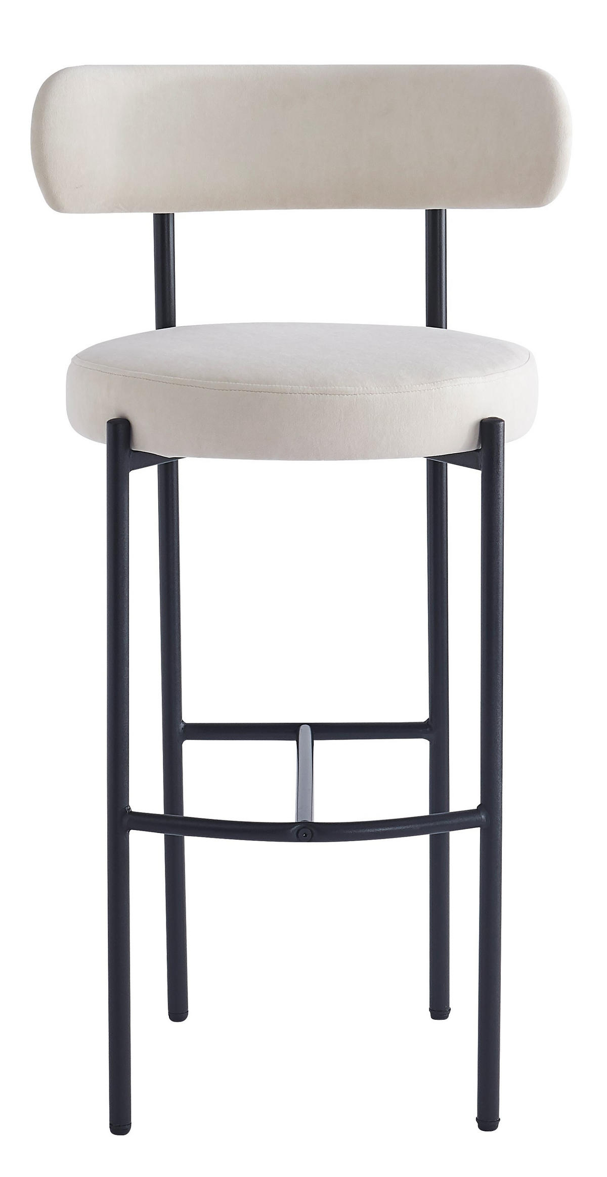 BARHOCKER 2er-Set Metall Beige - Beige, Metall (47/103/47cm) - Nordlys