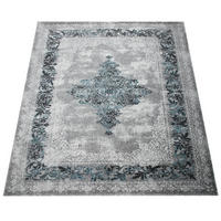 KURZFLORTEPPICH 60/100 cm Alabama 371 - Türkis, Textil (60/100cm) - Paco Home