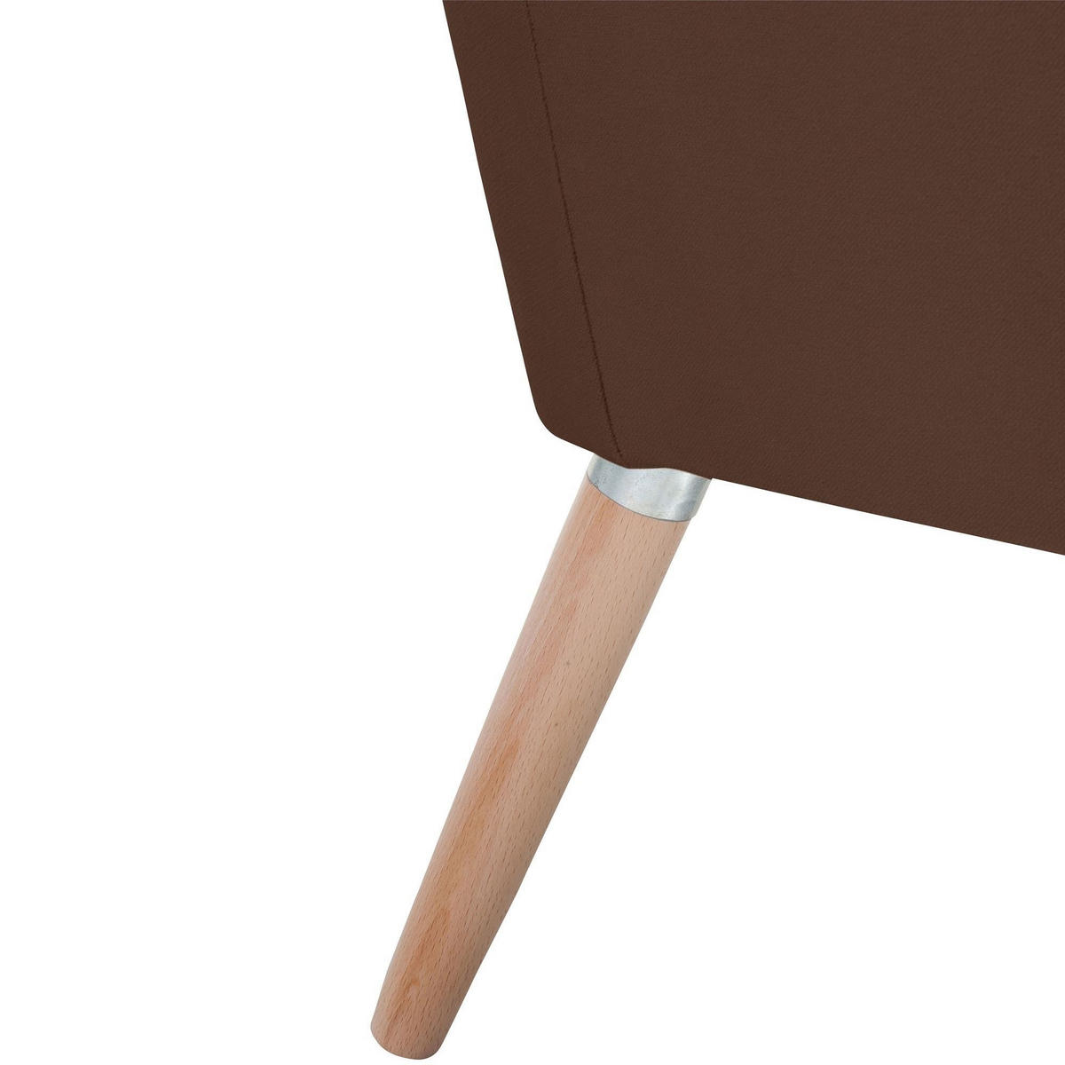 SESSEL Kachka Bezug Samtvelour Buche natur / braun - Buchefarben/Braun, Kunststoff (71/81/67cm) - 58aufmkessel