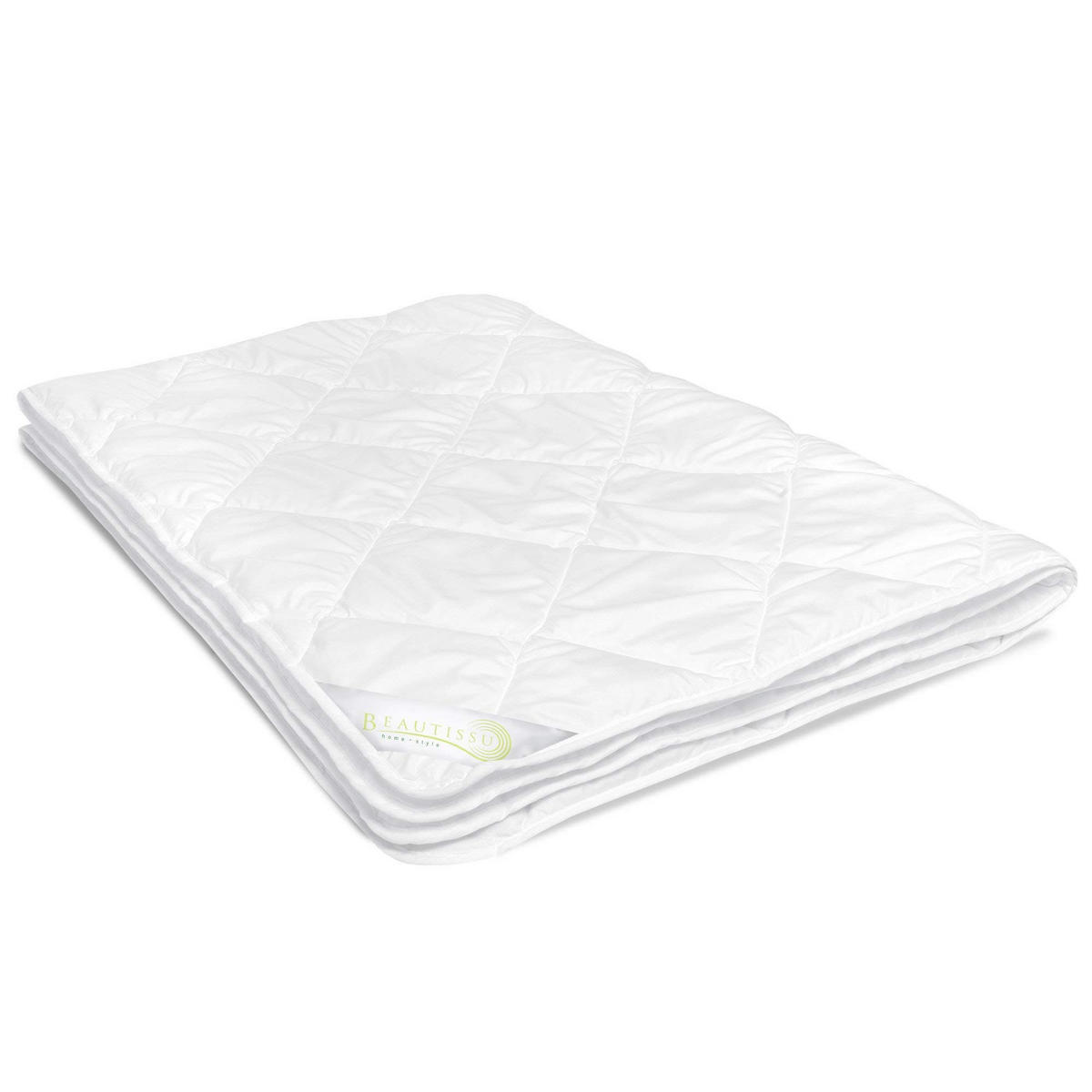 BETTDECKE BeauNuit SD 155/220 cm Leicht - Weiß, Textil (155/220cm) - Beautissu 
