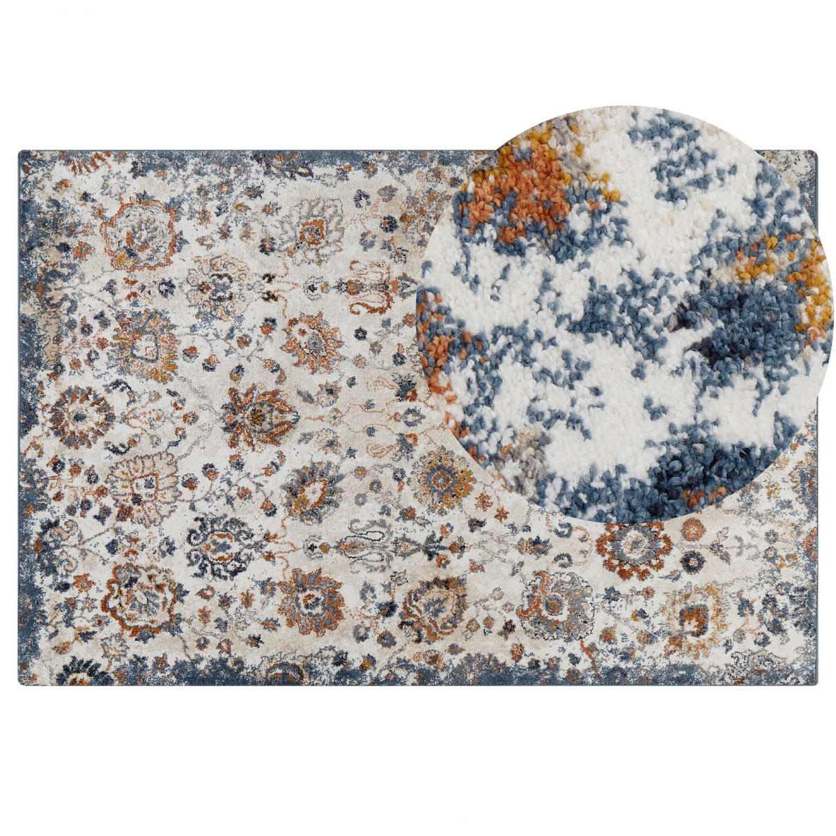 VINTAGE-TEPPICH Akori 300/200 cm - Multicolor, Kunststoff (200/300cm) - Beliani