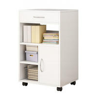 SCHRANK weiß 50/40/75 cm - Weiß, Holzwerkstoff (50/75/40cm)