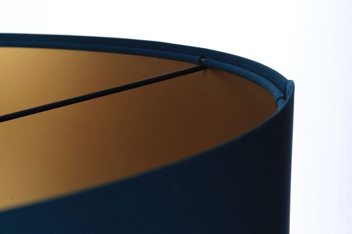 HÄNGELEUCHTE Gold 60/30 cm - Türkis/Goldfarben, Kunststoff (60/1.1/30cm) - ONZENO
