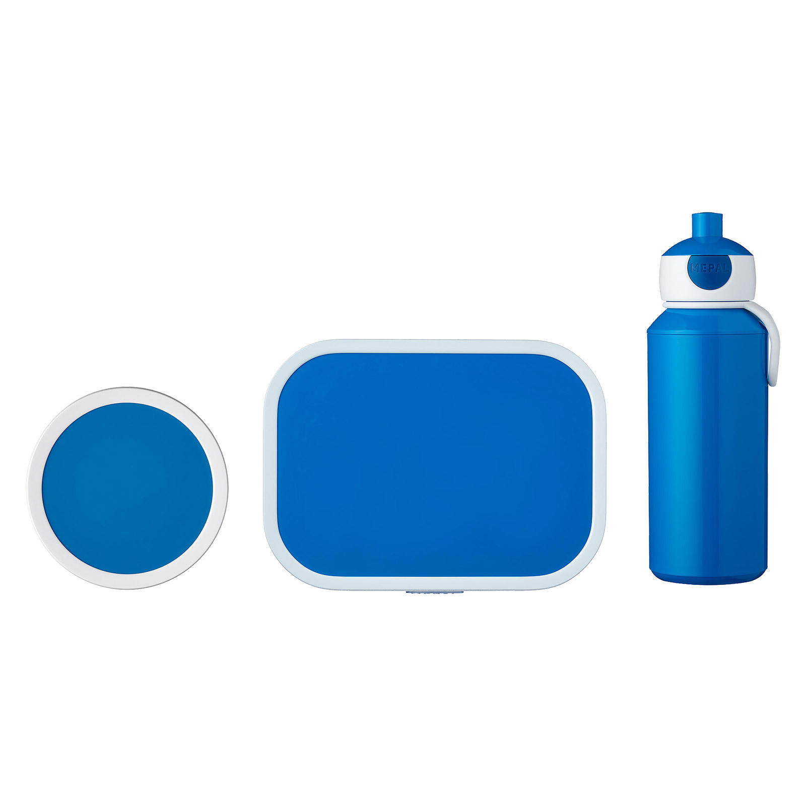 LUNCHSET Campus blau 3er Set - Blau, Kunststoff (1/1/1cm) - Mepal
