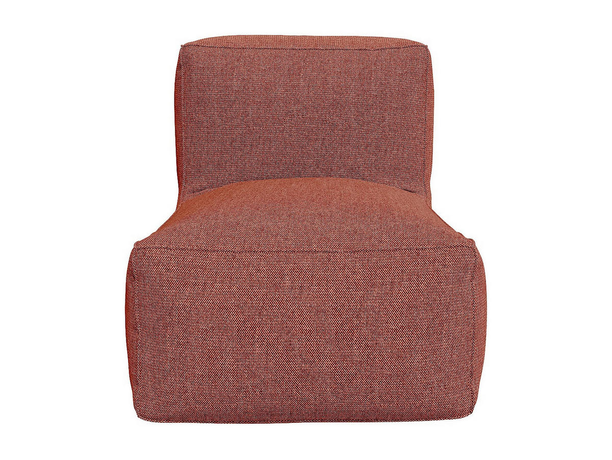 GARTENSESSEL - 1 -Sitzer - Olefin - terracotta - NOUMARA - Braun, Textil (95/80/70cm) - Vente-Unique