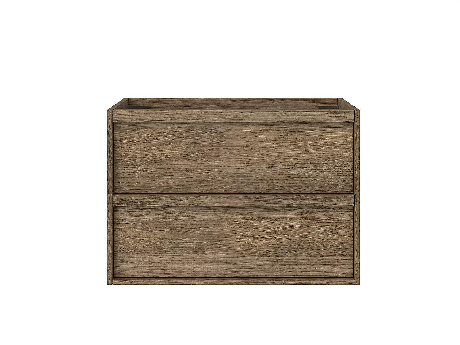 Vente-Unique Waschbeckenunterschrank Natur 80x55x45.5 cm