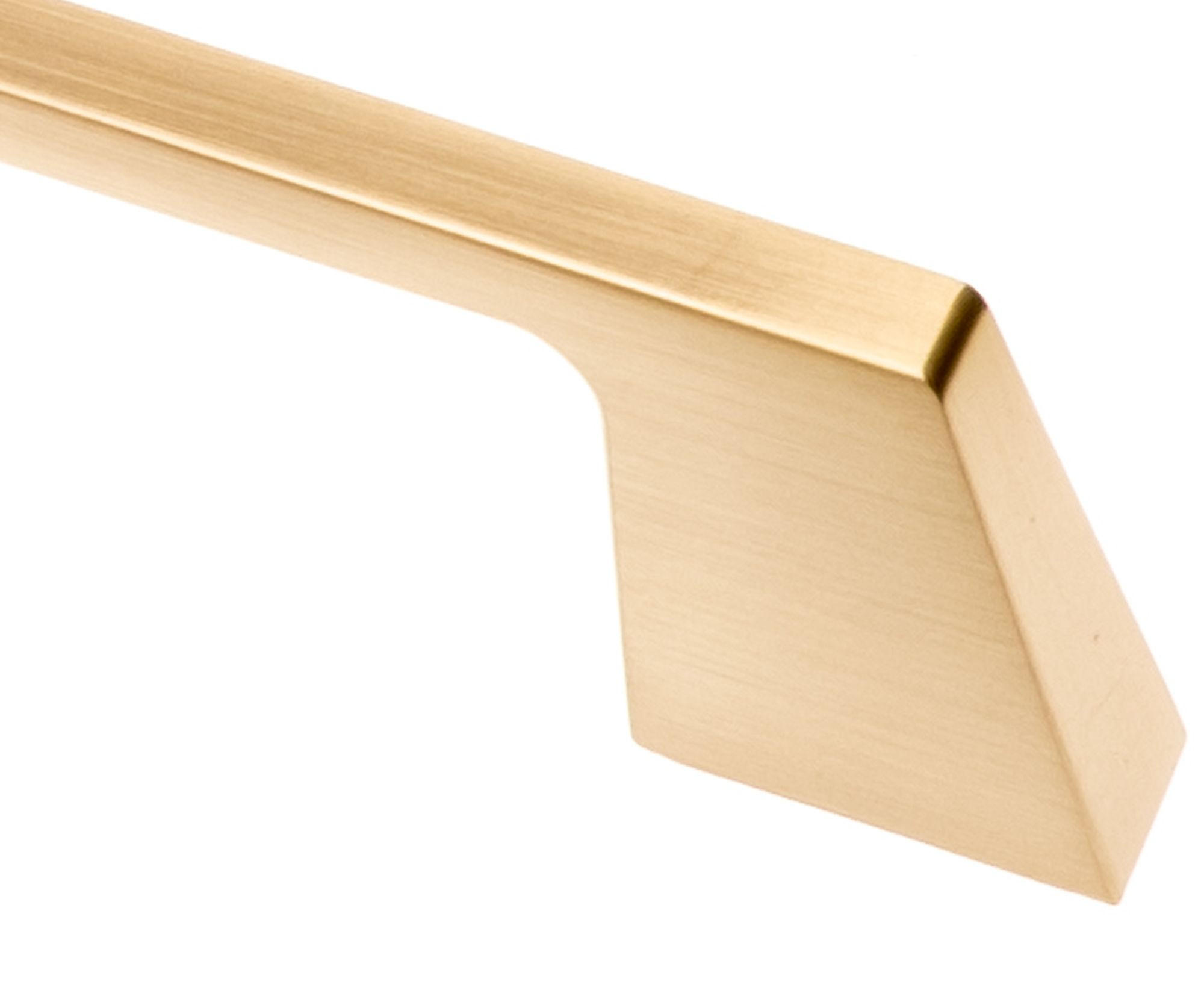 MÖBELGRIFF BA 160mm, Küchengriff Goldfarbig matt, Türgriff Stilo - Goldfarben, Metall (0.8/3/18.5cm)