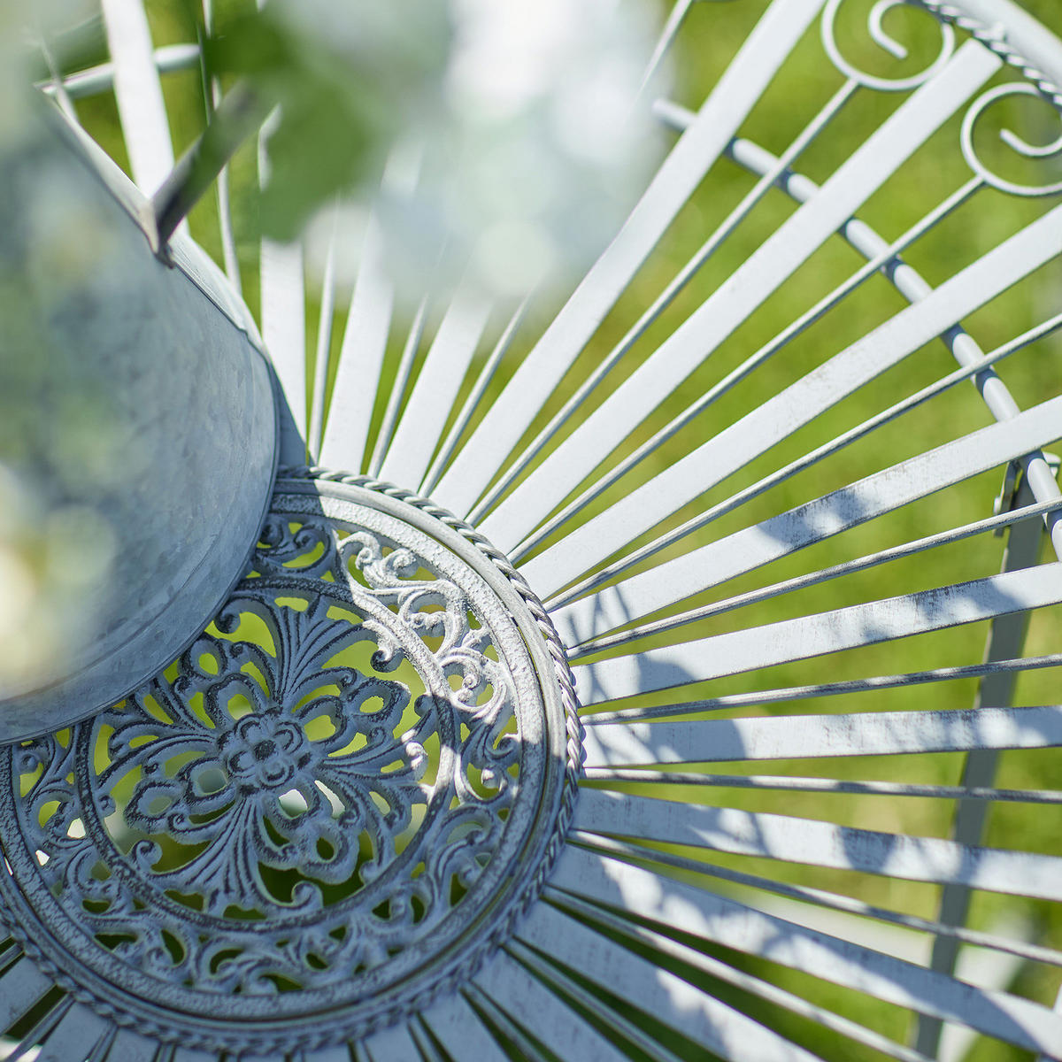 GARTENMÖBEL-SET (3-teilig) Terrace Hill - Grau, Metall - BUTLERS