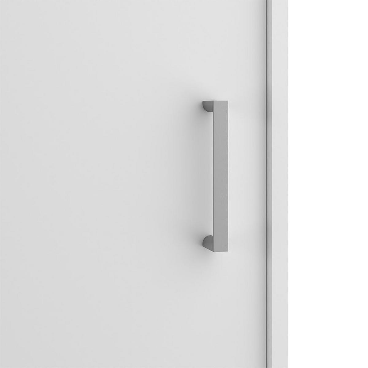 KLEIDERSCHRANK, Space, Weiß, Holzwerkstoff, 78 x 49 x 176 cm - Weiß, Holzwerkstoff (78/176/49cm) - ebuy24