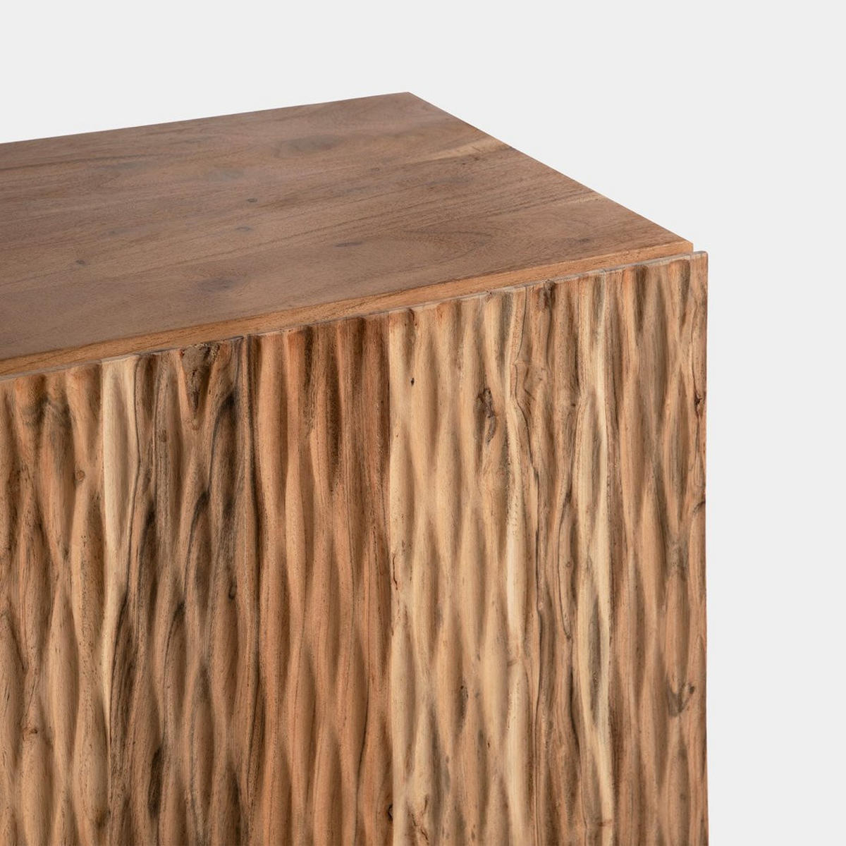 ANRICHTE NIEDRIGE Diya Natürlich 150 cm x 78 cm - Naturfarben, Holz (150/78/40cm) - Klast Home