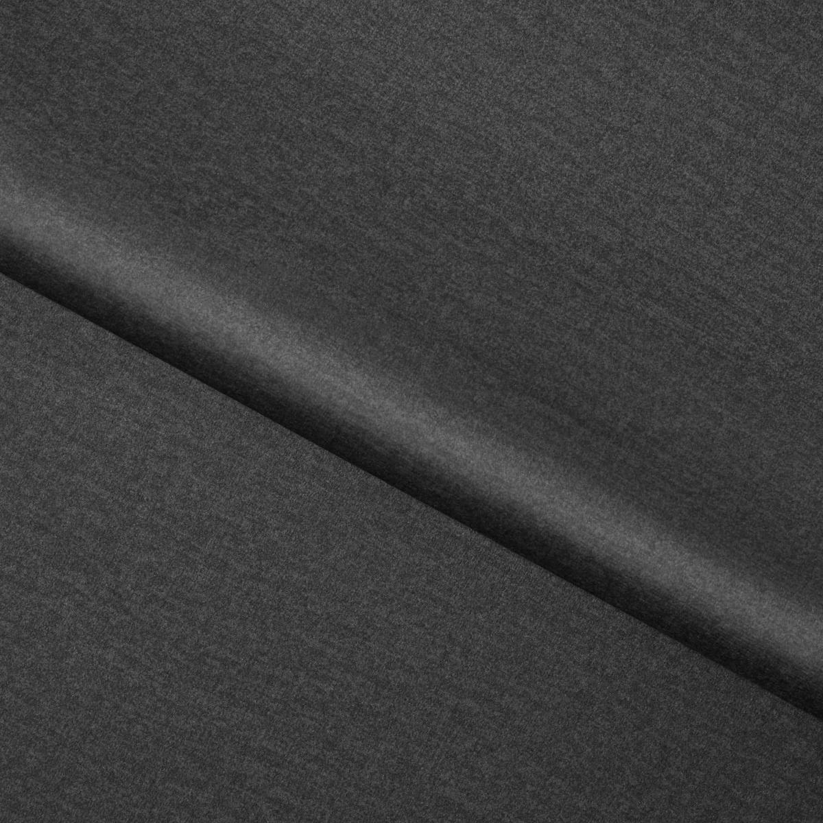 WOHNLANDSCHAFT mit Schlaffunktion und Bettkasten - Dunkelgrau/Schwarz, Textil/Metall (370/98/200cm) - Eltap