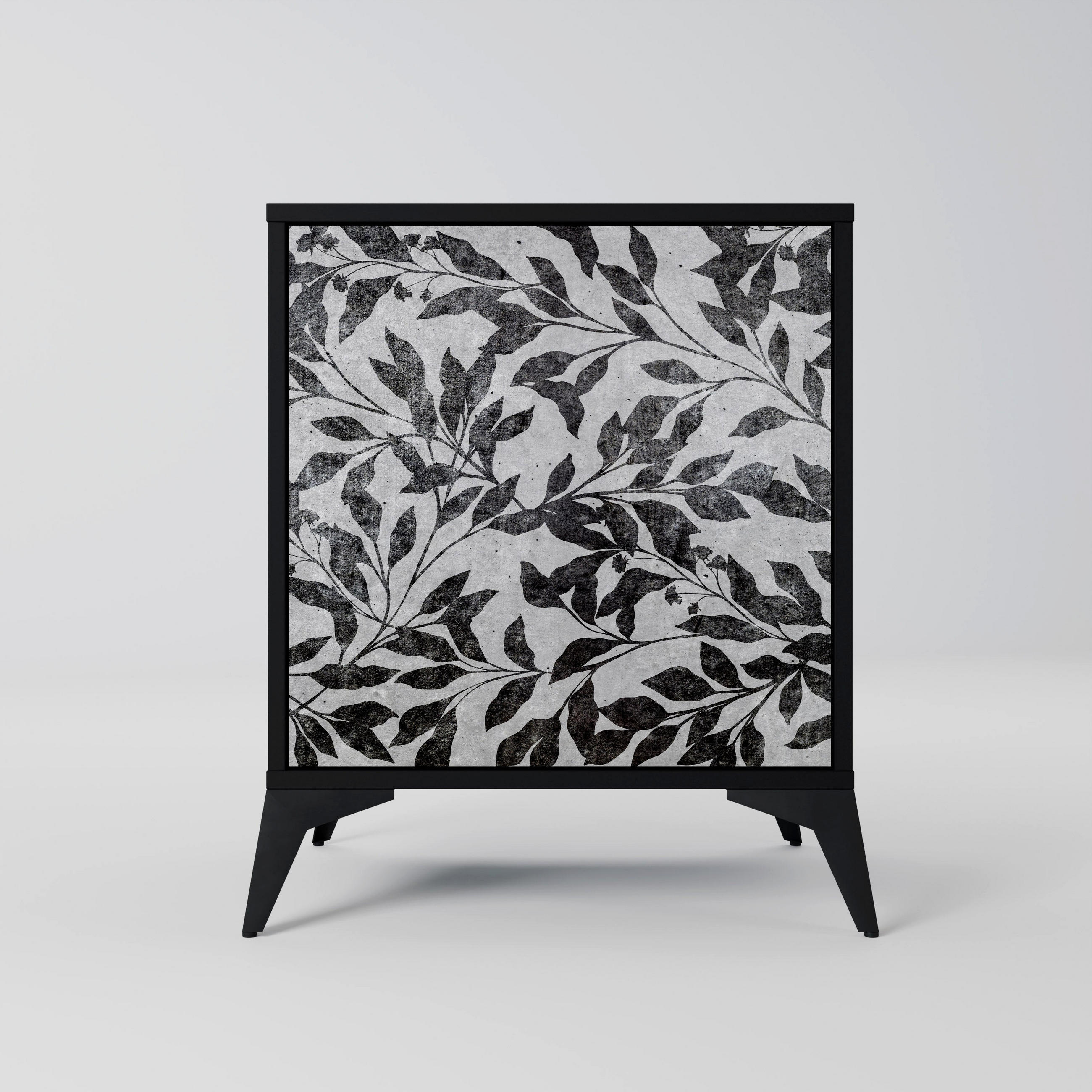 SpaceRebels Sideboard Schwarz 57.5x70.5x42 cm