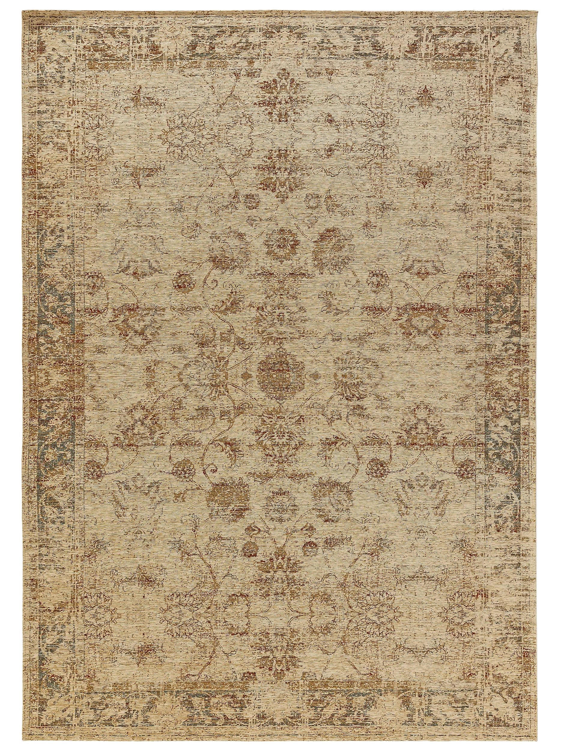 FLACHGEWEBETEPPICH Frencie Beige 120x180 cm - Beige, Textil (120/180cm) - benuta Nest